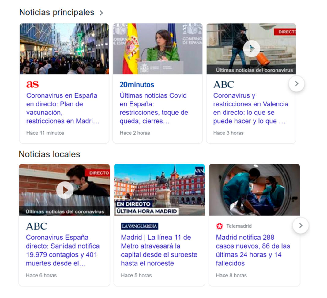 noticias-google Cómo titular noticias para SEO