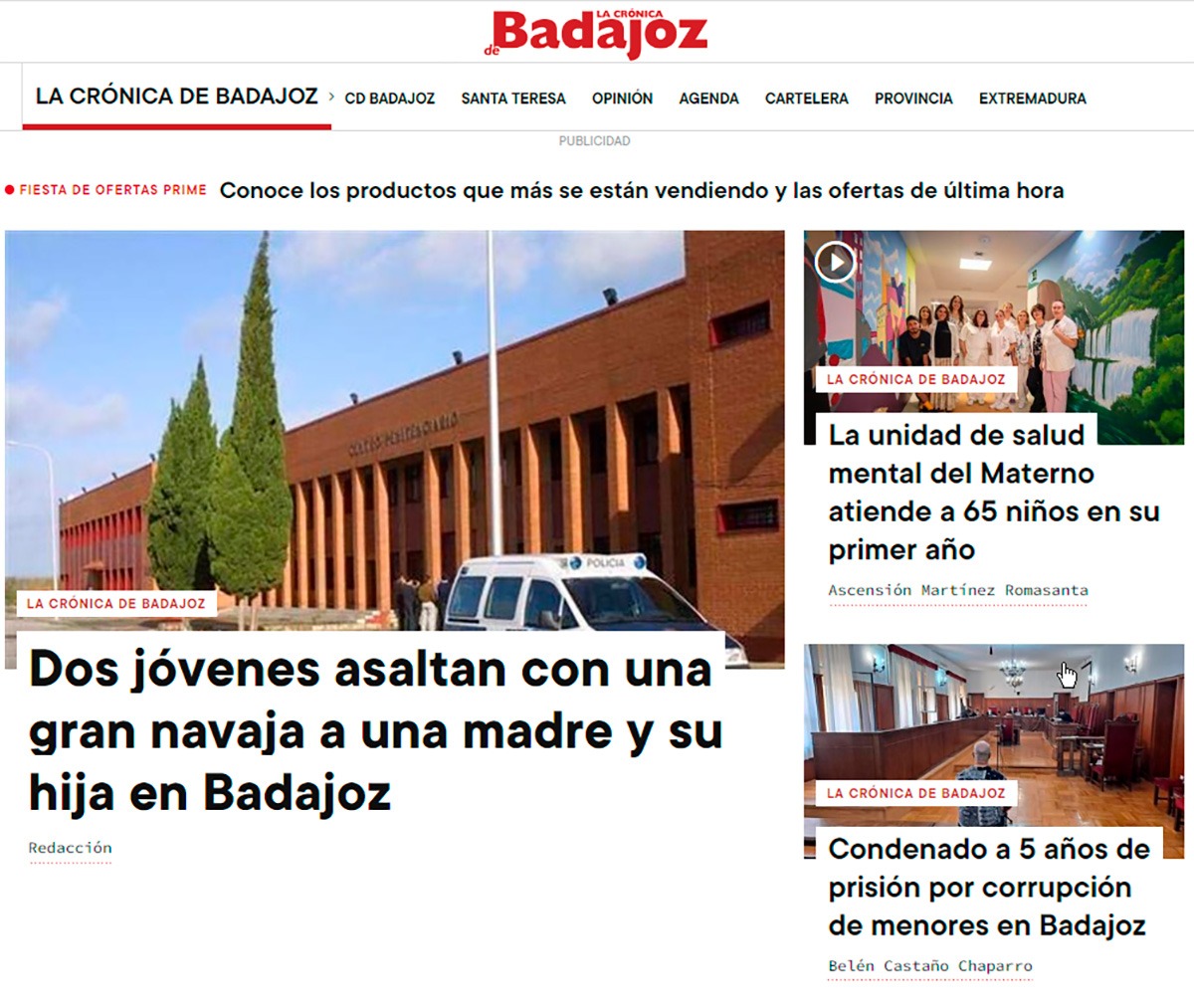 La cronica de badajoz