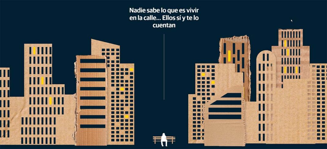 Nadie sabe lo que es vivir en la calle-El Correo