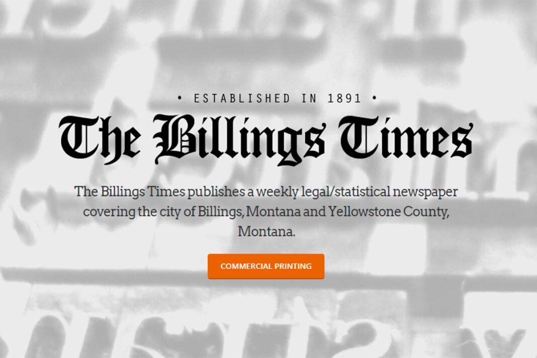 Billings Times Printing and Publishing