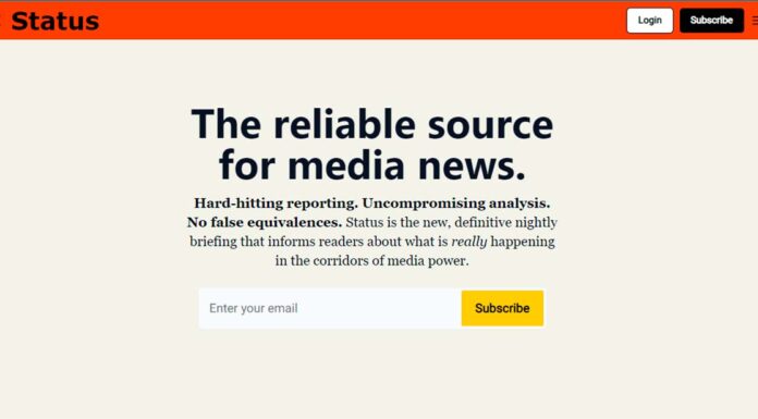 Status, el nuevo proyecto editorial sobre la industria de los medios del autor de Reliable Sources