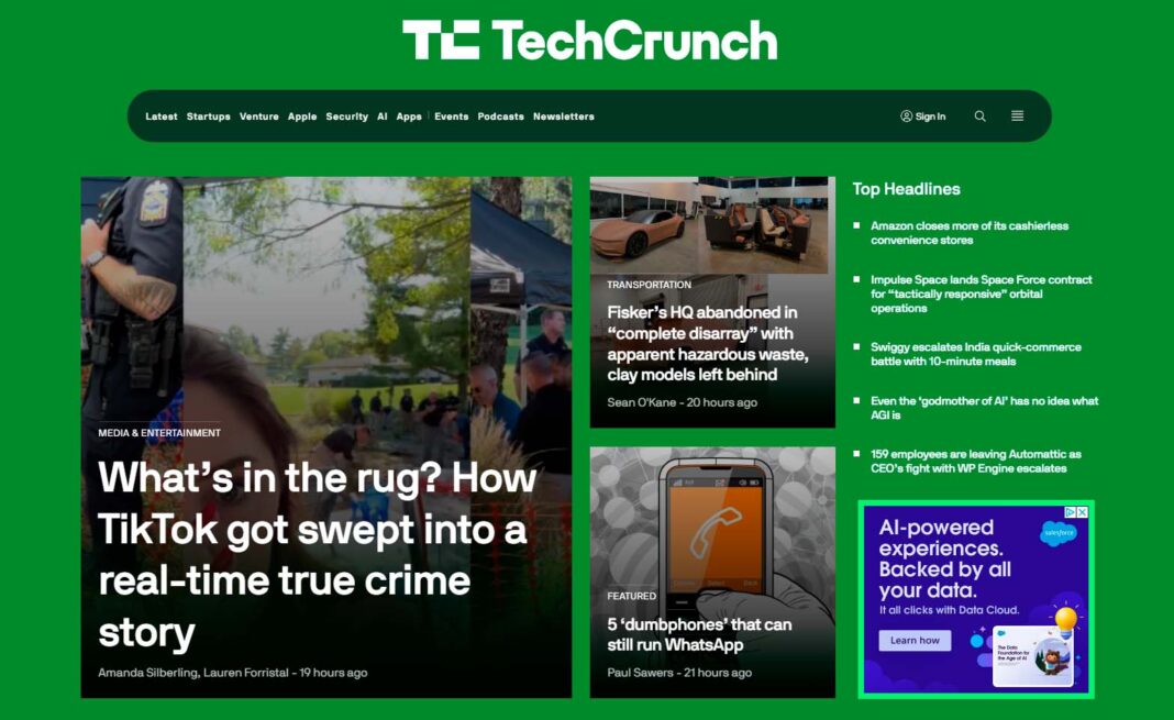 TechCrunch _ Startup and Technology News