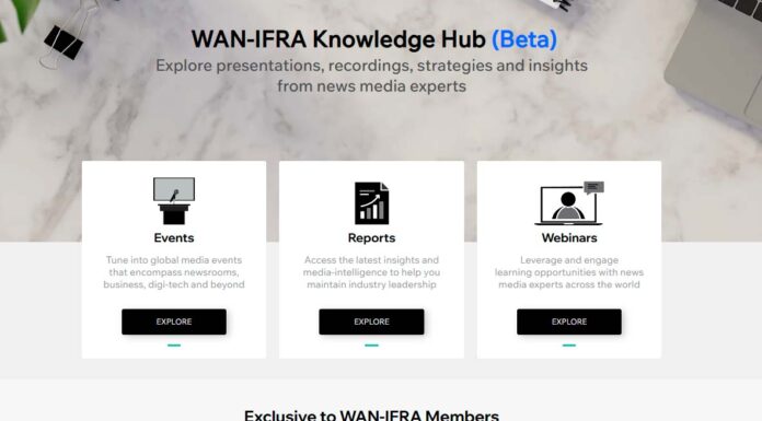 WAN-IFRA presenta el Knowledge Hub, una plataforma centralizada para recursos y conocimientos del sector periodístico