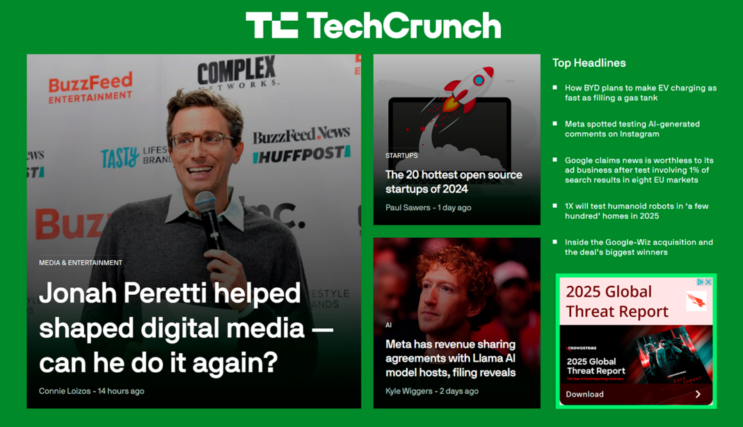 TechCrunch _ Startup and Technology News