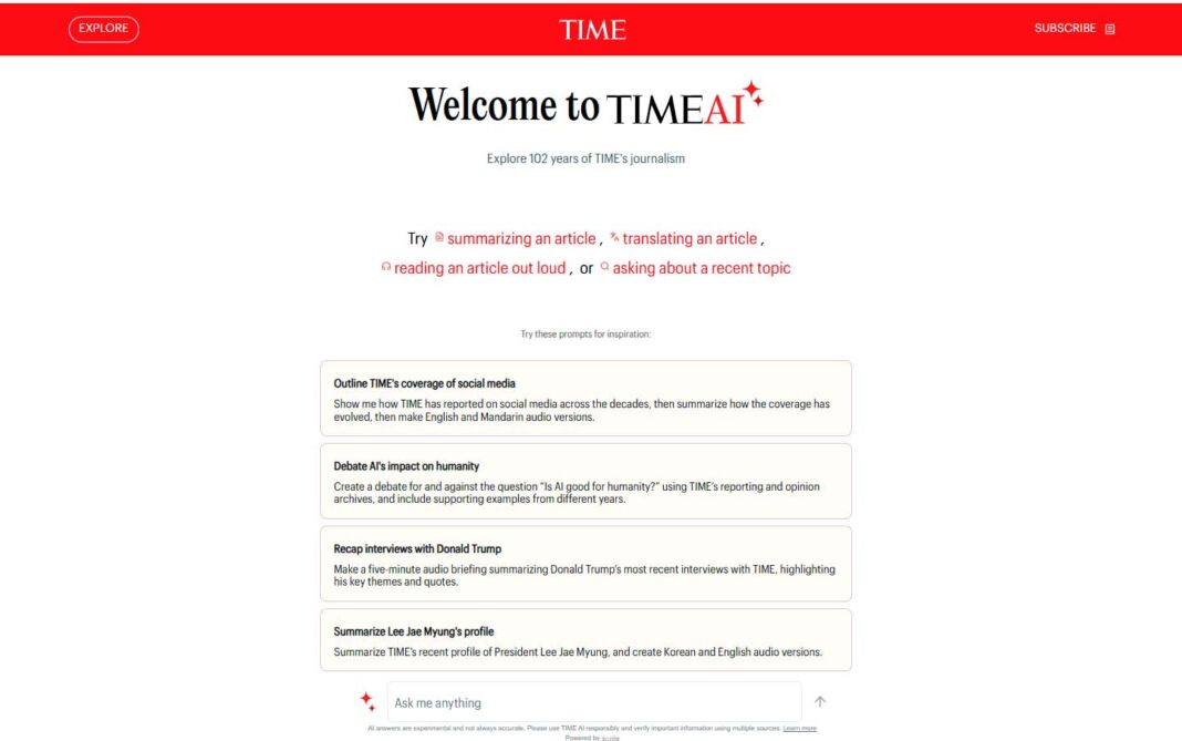 time AI