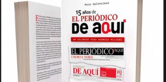 Un libro repasa los 15 años de trayectoria de El Periódico de Aquí en la Comunitat Valenciana