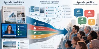 Los medios siguen marcando la agenda pública, aunque ya no controlan por sí solos qué temas ganan visibilidad