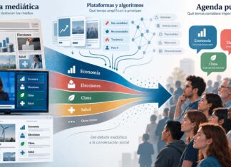 Los medios siguen marcando la agenda pública, aunque ya no controlan por sí solos qué temas ganan visibilidad