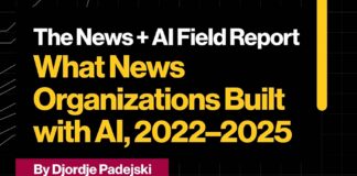 Un estudio de 160 proyectos de IA revela que los medios priorizan la producción y apenas innovan en el negocio