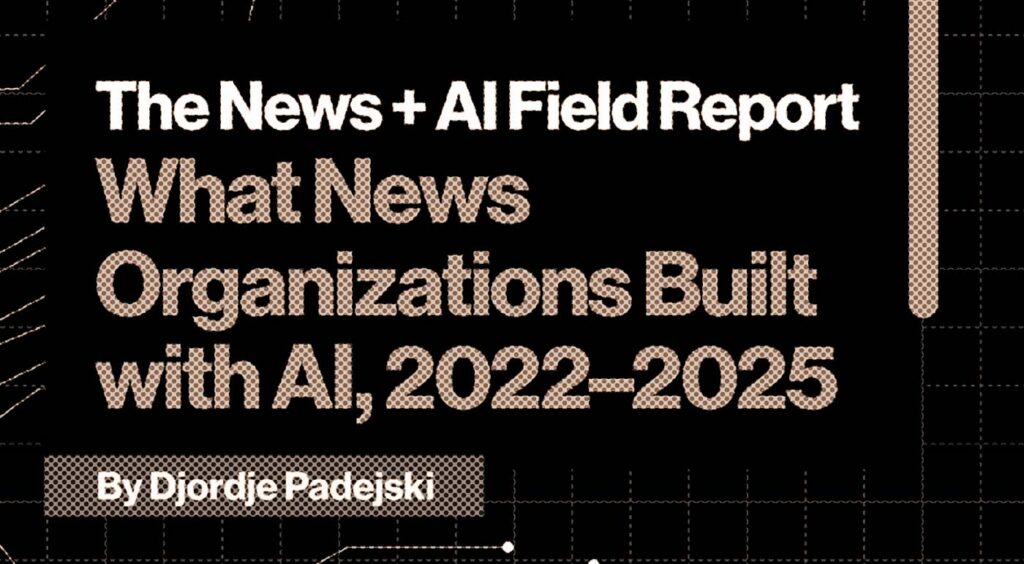 Un estudio de 160 proyectos de IA revela que los medios priorizan la producción y apenas innovan en el negocio